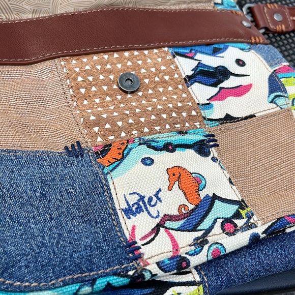 Sakroots Artist circle crossbody/messenger bag no signs of wear - Picture 7 of 13